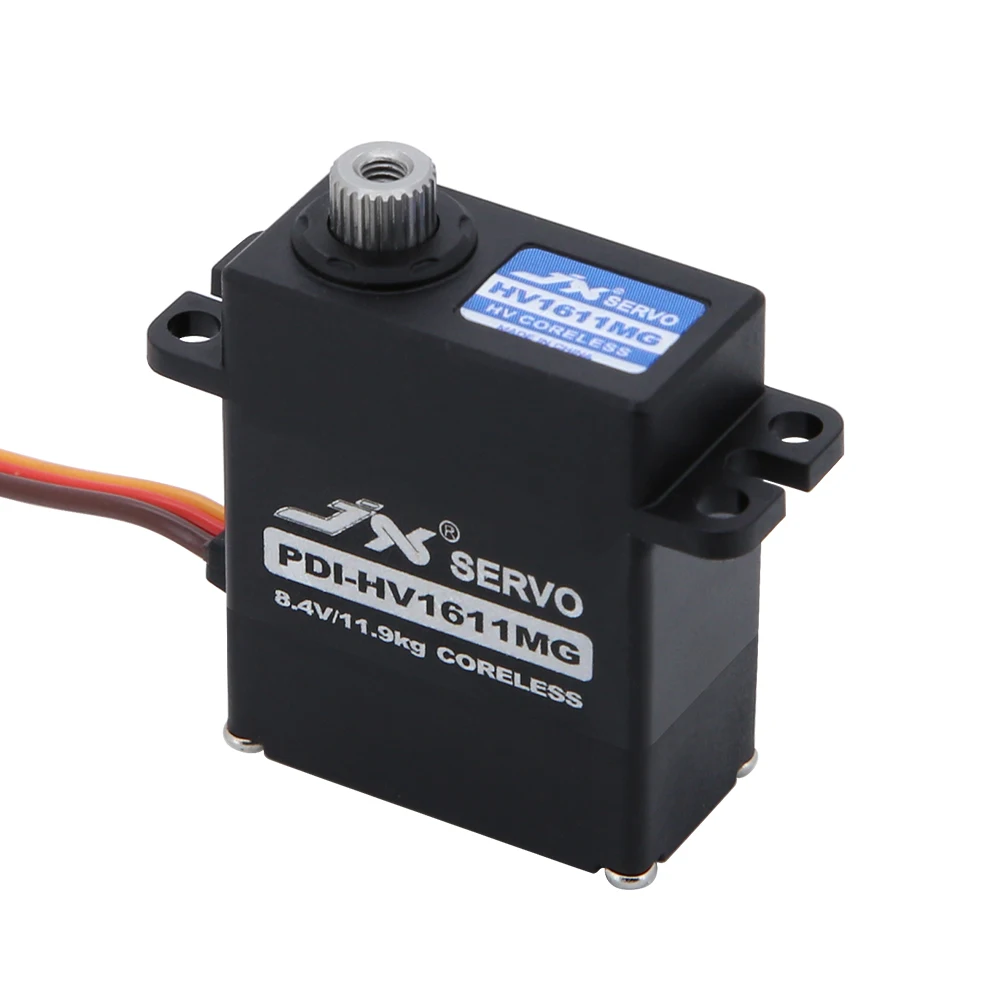 JX PDI-HV1611MG 11KG RC Digatal Servo Coreless Metal Gear Servo 4.8-8.4V for 1/8 1/10 1/12 1/18 RC Car Helicopter Crawler Drones