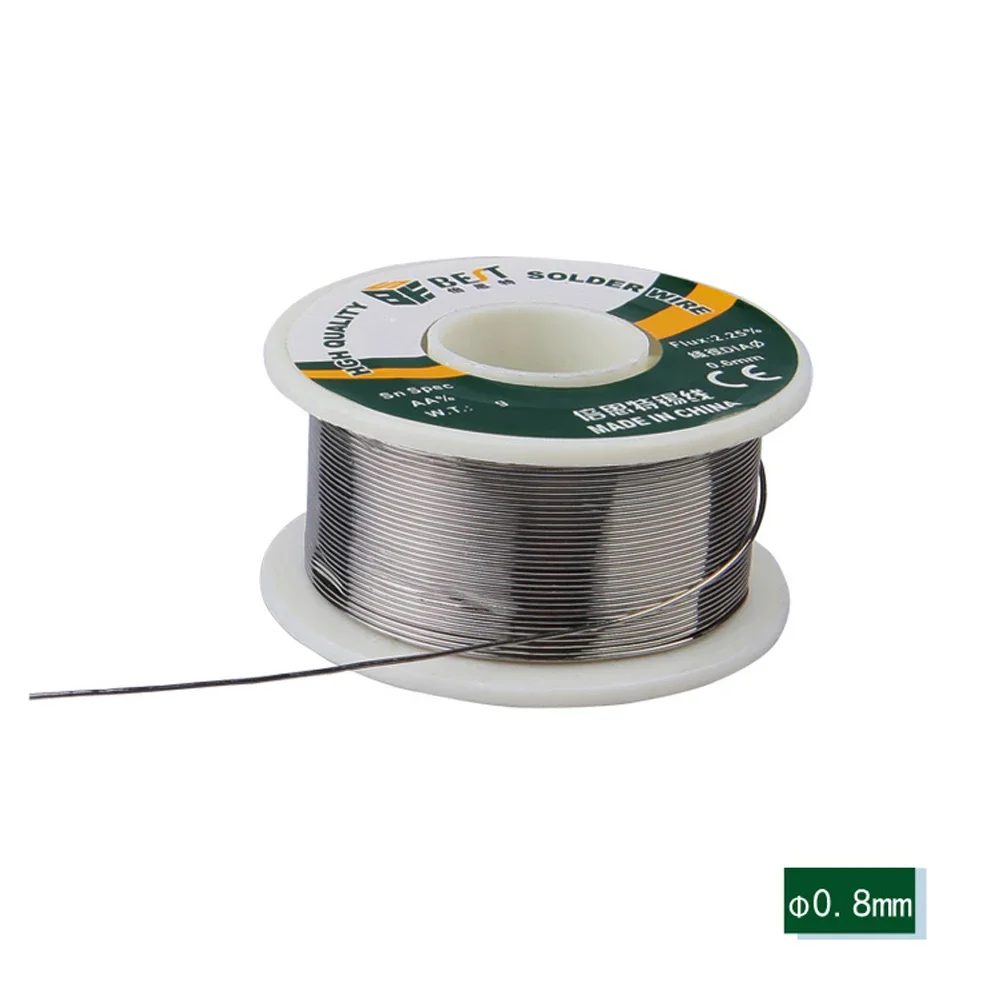 Melhor fio de solda especial do auxílio de solda da proteção ambiental de 0.8mm para a manutenção do fio da lata do núcleo de rosin