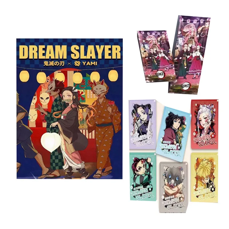 

Demon Slayer Collection Cards Three-Dimensional Transparent Card Everlasting Bond Games Anime Cards for children