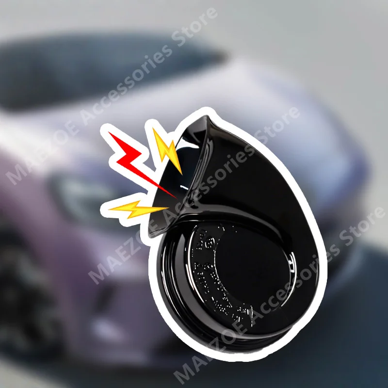 For MG4 EV URBAN 2026 Snail Horn,Car Exterior Modification Protection Accessories Refit