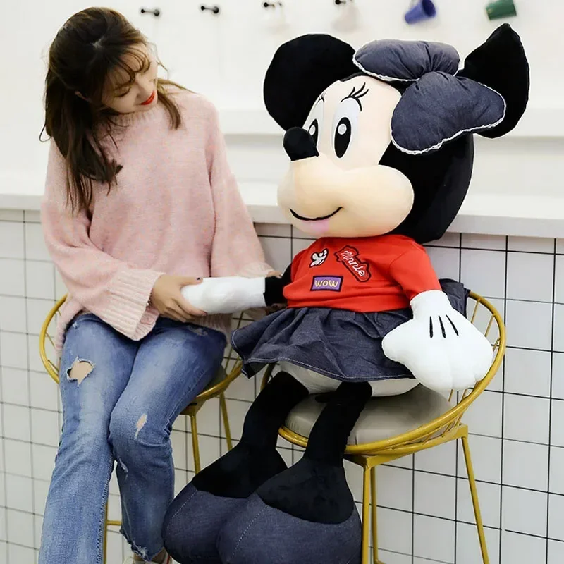 ディズニーミッキーマウスミニーぬいぐるみ漫画枕カップルモデル漫画アニメぬいぐるみ子供の誕生日クリスマスギフト