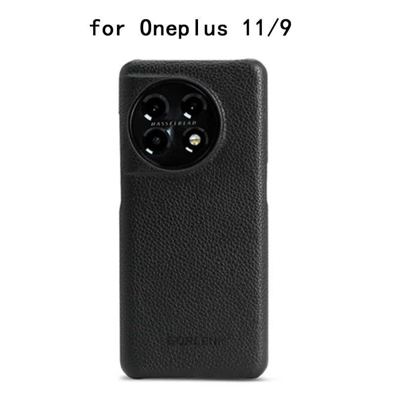 

Чехол Carcasa из натуральной кожи для Oneplus 11, роскошный чехол для задней панели телефона, чехол Funda Coque для Oneplus 9/9Pro Fundas Capa 1 + ACE2