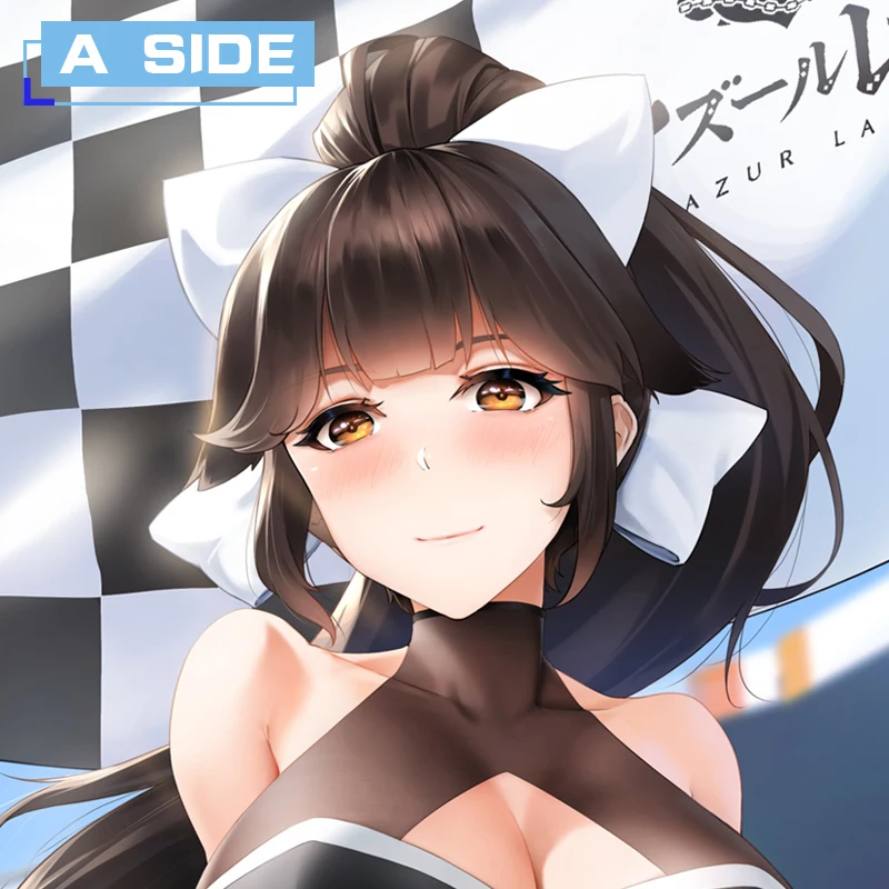 Atago อะนิเมะ Takao แม่มด Azur Lane สาวน่ารัก Dakimakura กอดหมอน Body Case Otaku หมอนชุดแข่งของขวัญ 50x160 ซม.