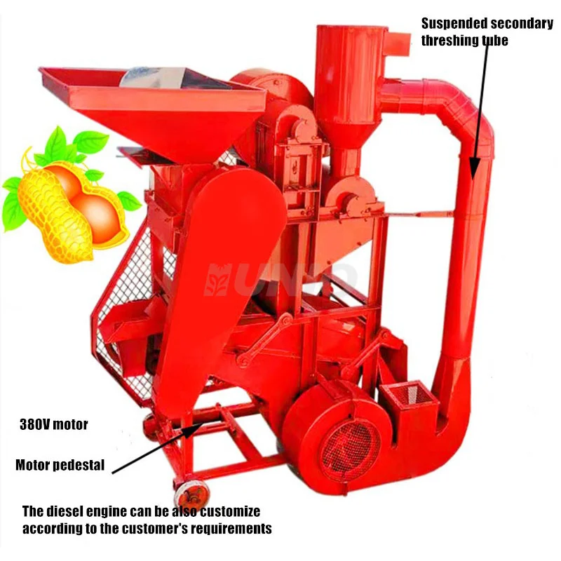 High Efficiency Hot Sale Good Price Peanut Shells Remover Peanut Shells Removing