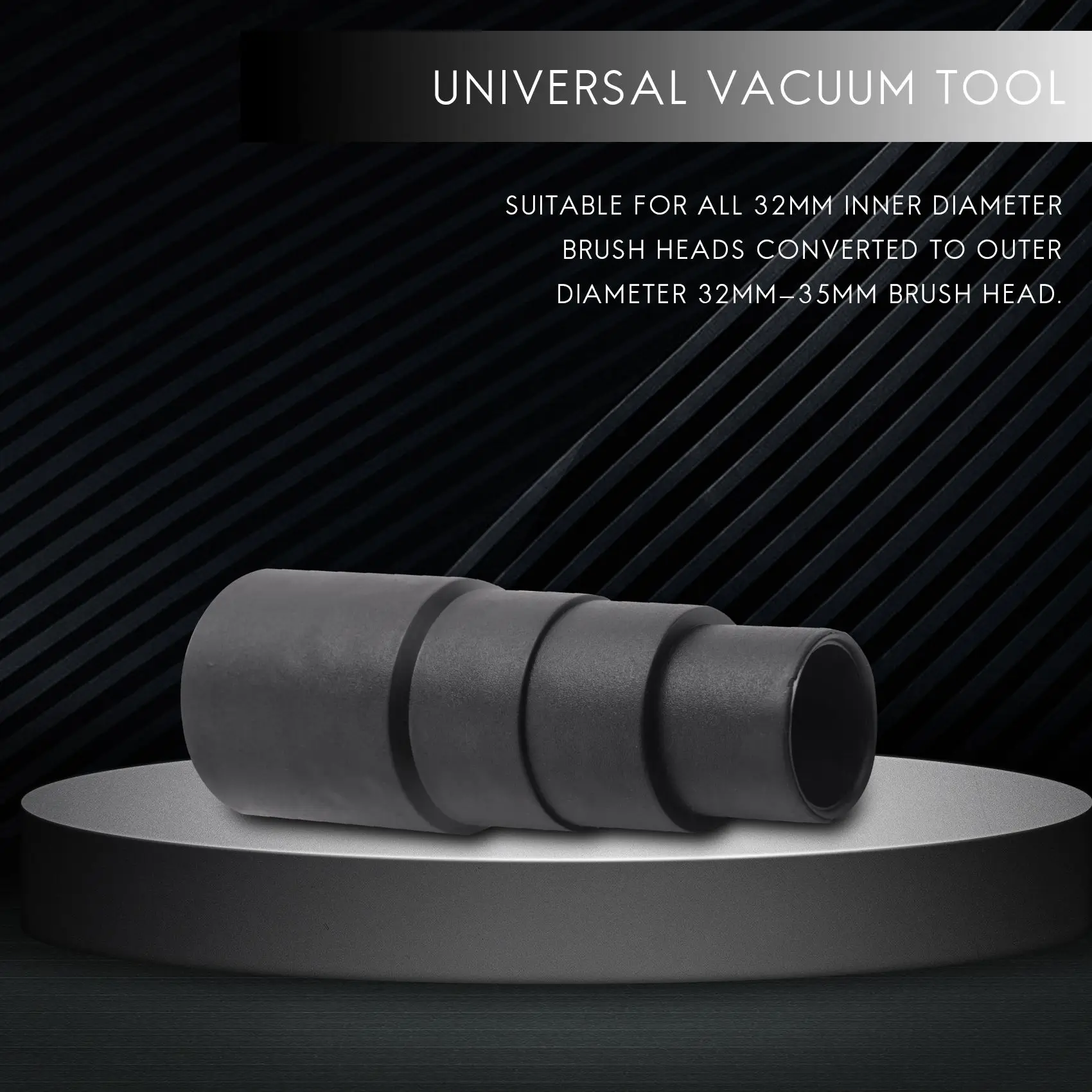 A61T-3 Pz Aspirapolvere Strumento di Potere Estrattore di Polvere Tubo Adattatore Universale 32 Millimetri 35 Millimetri Adattatori di Pulizia Spazzola Testa di Aspirazione connettore