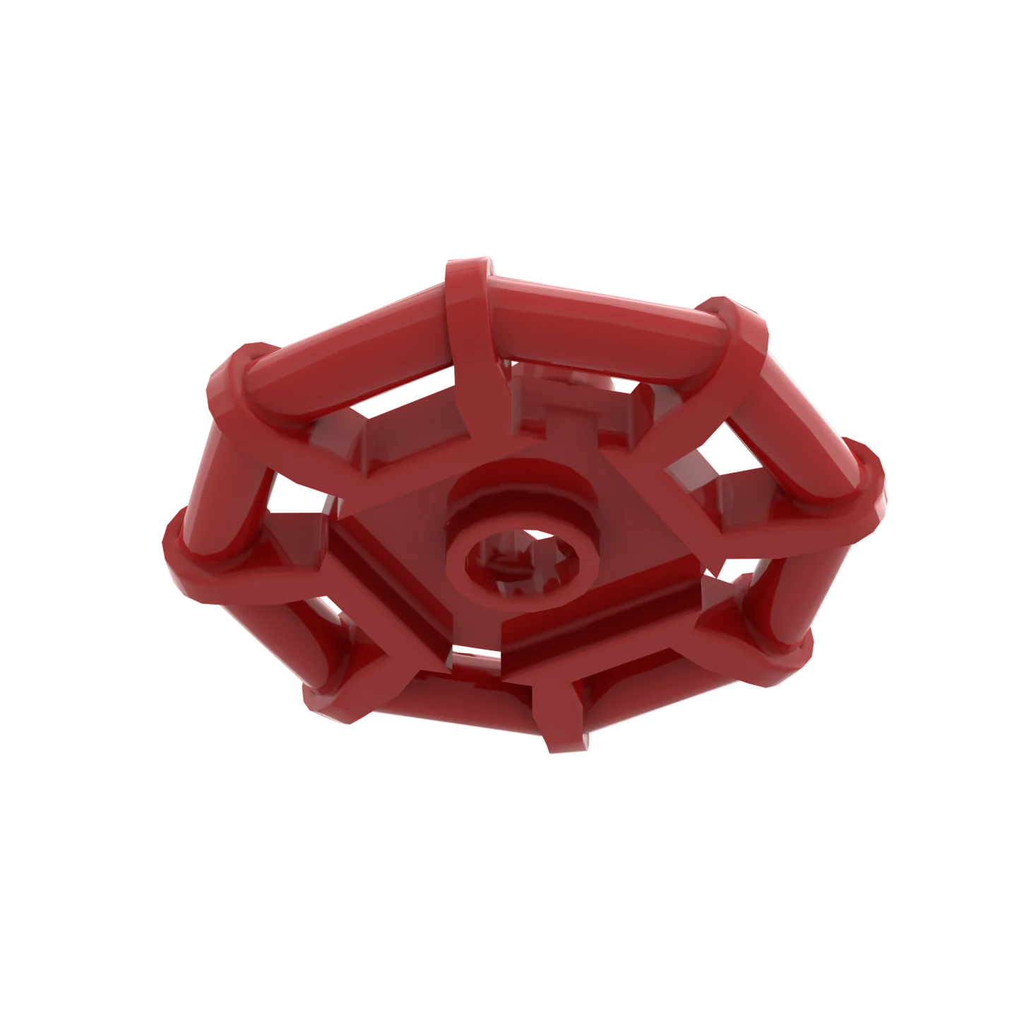 10 pz 75937 Piastra Mattoni Speciali 2x2 con Telaio Bar Parti Ottagonali Rinforzati Borchie Completamente Rotonde Building Block Regalo FAI DA TE