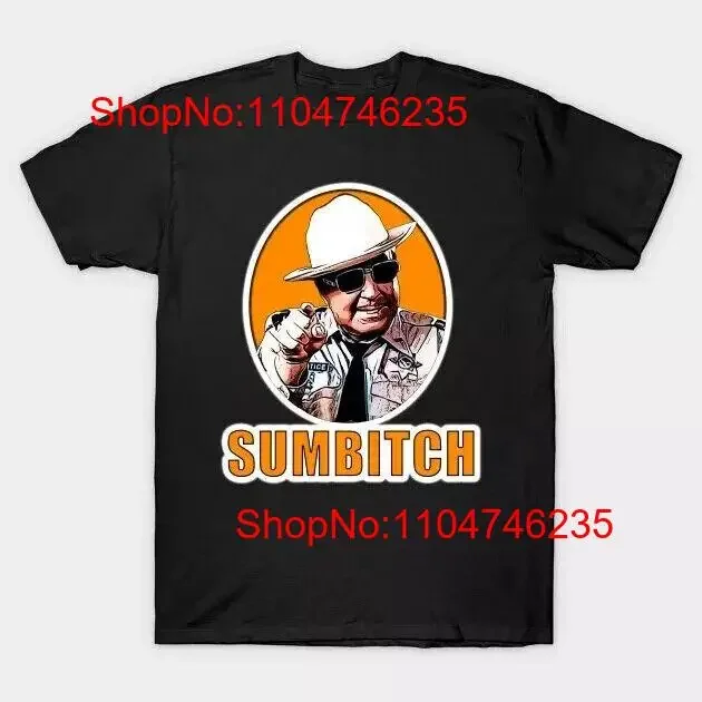 

Рубашка Buford T Justice You 'Sumbitch Jackie Gleason Smokey And The Bandit, винтажная, растянутая, унисекс, удобная, стильная