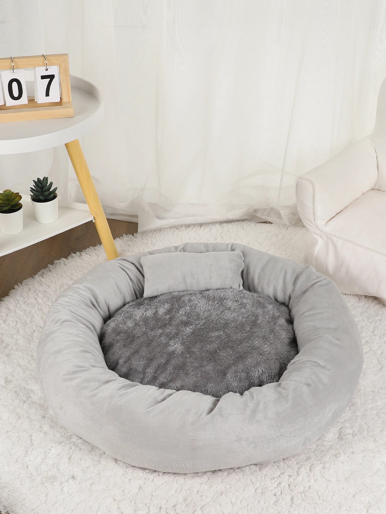 Puppy Bed Pets Products for Dog Small Medium Sofa Accessories Blanket Baskets Pet Supplies Mat Fluffy Cats Bed