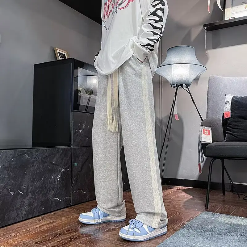 

New fashionable, simple, artistic, versatile, lazy, Harajuku style, trendy and casual pants