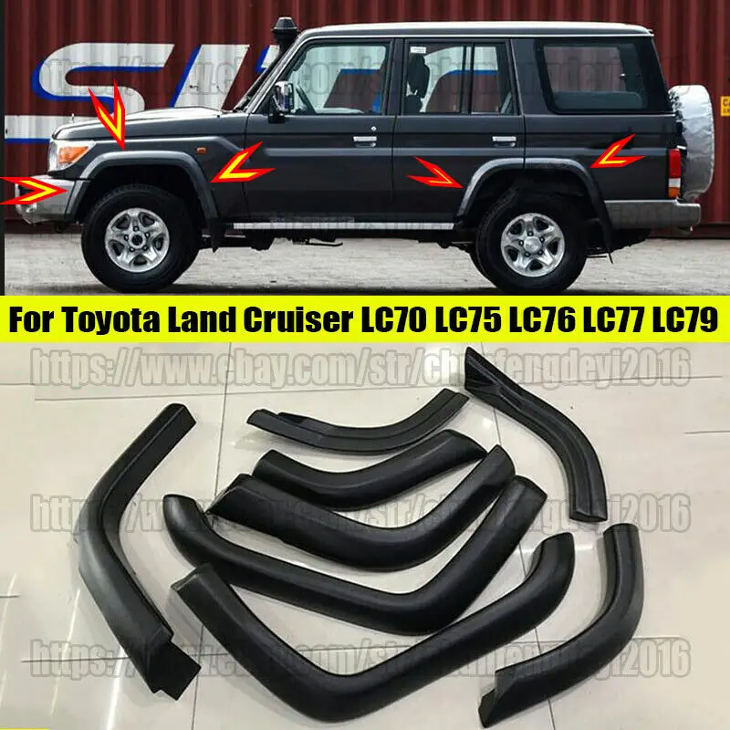 

Широкие арки колеса для Toyota Land Cruiser LC70 LC75 LC76 NW