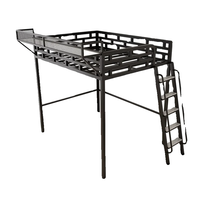 

Upper bunk multifunctional suspended bed space saving apartment single upper raised bed
