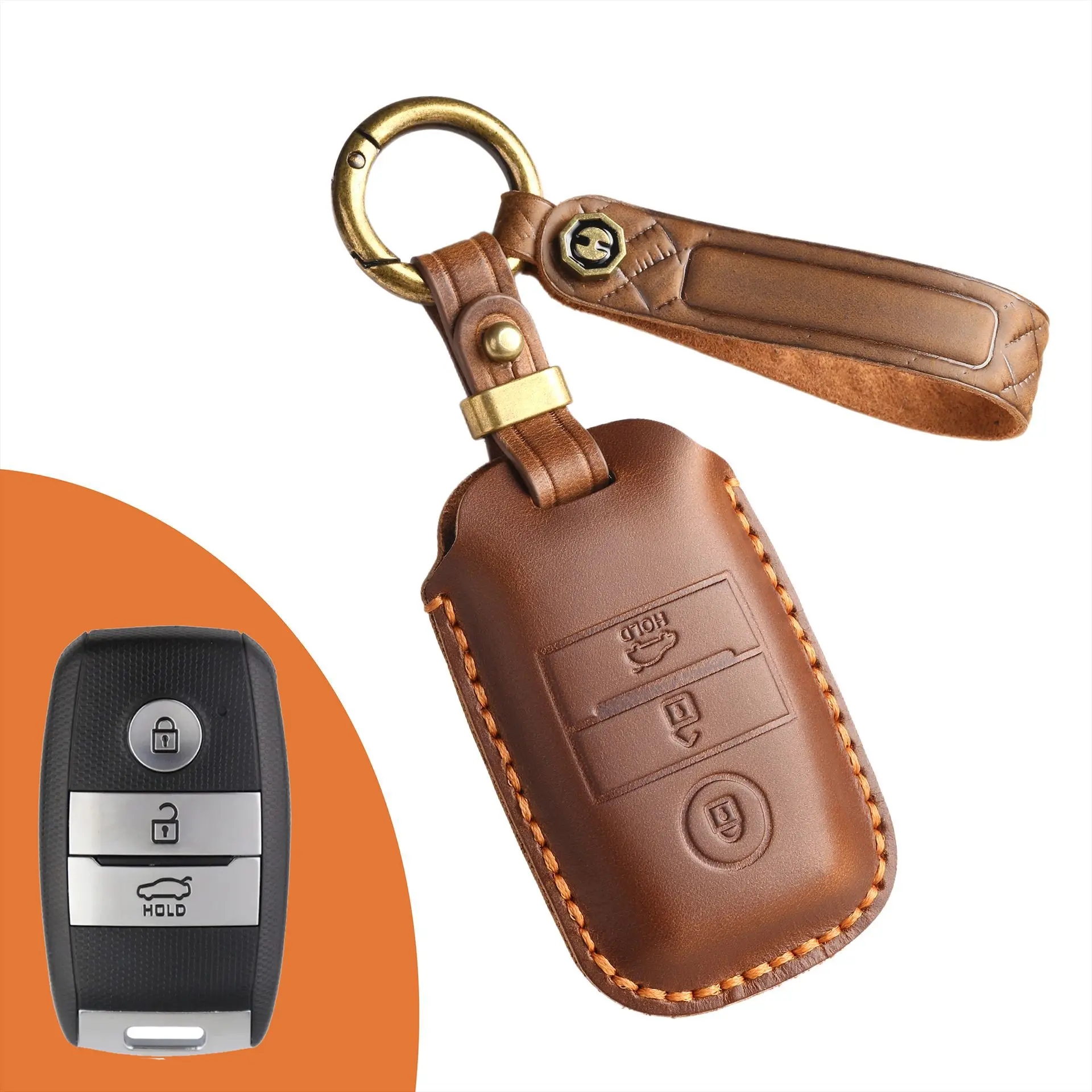 Leather 3 4 Button … - image