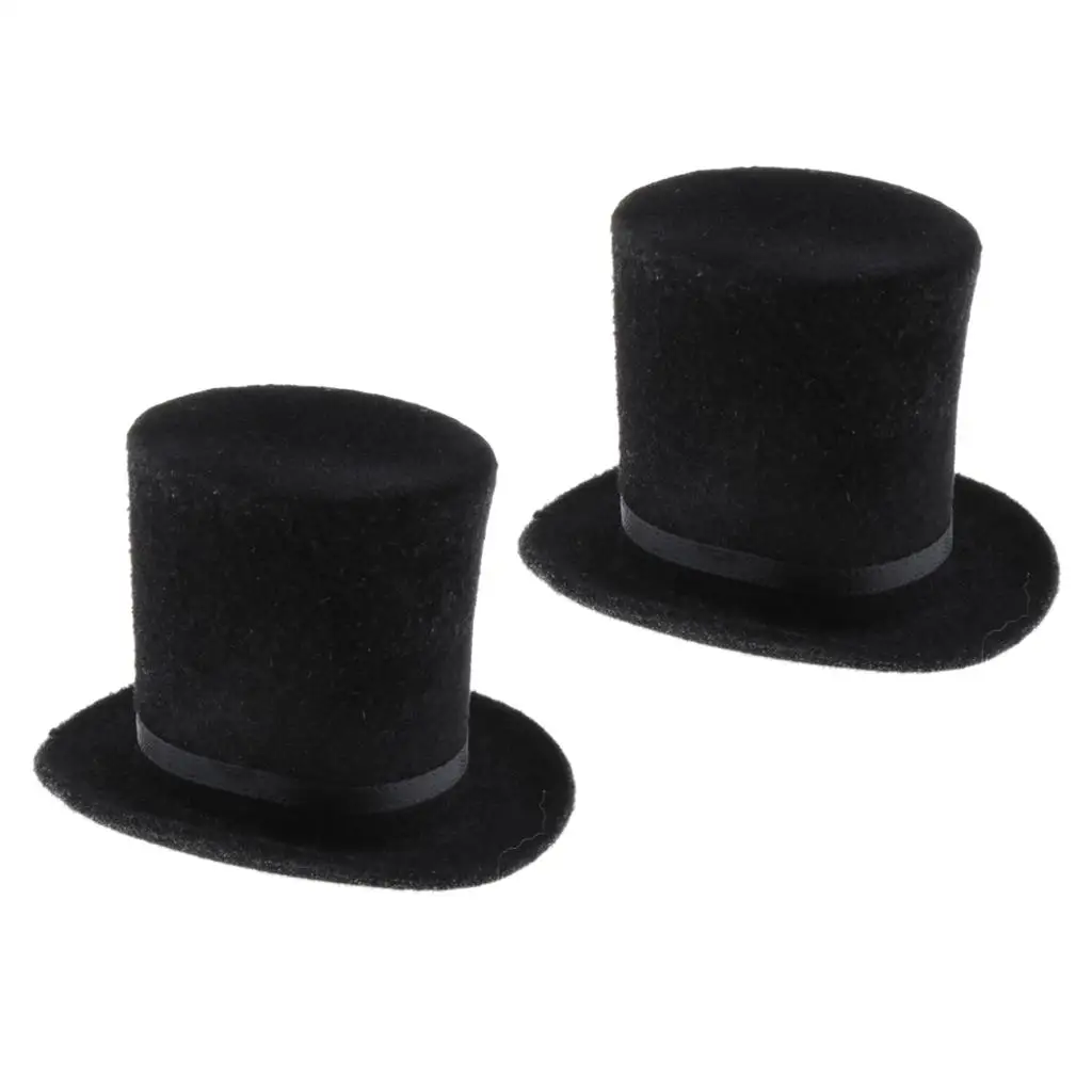 2 Packs 1/6 Scale Solider Top Hat for 12inch Action Figure Dress Up