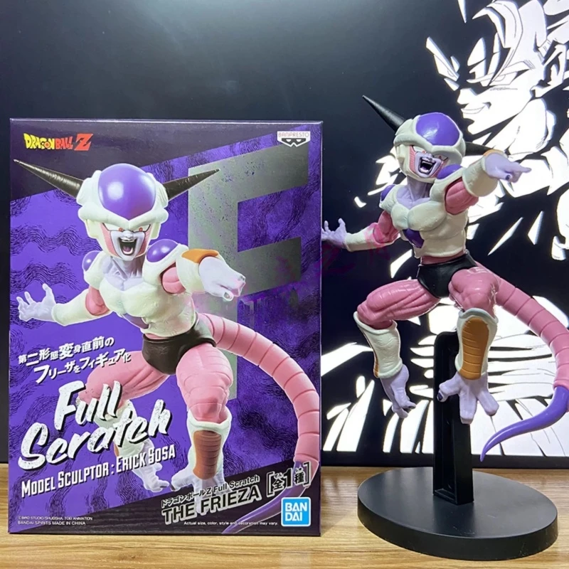 Bandai Original Dragon Ball Figure Son Goku Vegeta IV Trunks Frieza Majin Buu Desktop Decoration Collect Figure Holiday Gift view 3