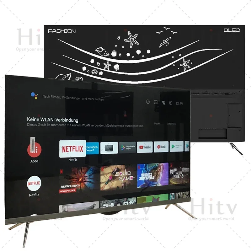 OLED TV 43 Inch No Frame Ultra Thin Smart TV Ultra HD 4K OLED TV