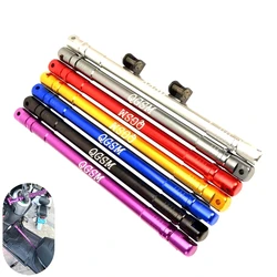 Universal For Honda Yamaha Scooter BWS RSZ JOG Niu Ninebot Modify Motorcycle Frame reinforce Beam Reinforced Rod CNC Adjustable