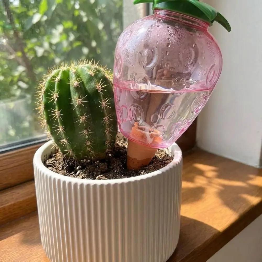 Transparent Potted Watering Artifact Water Conservation Plastic Automatic Watering Device Time-Saving Succulent Plant Sprinkler