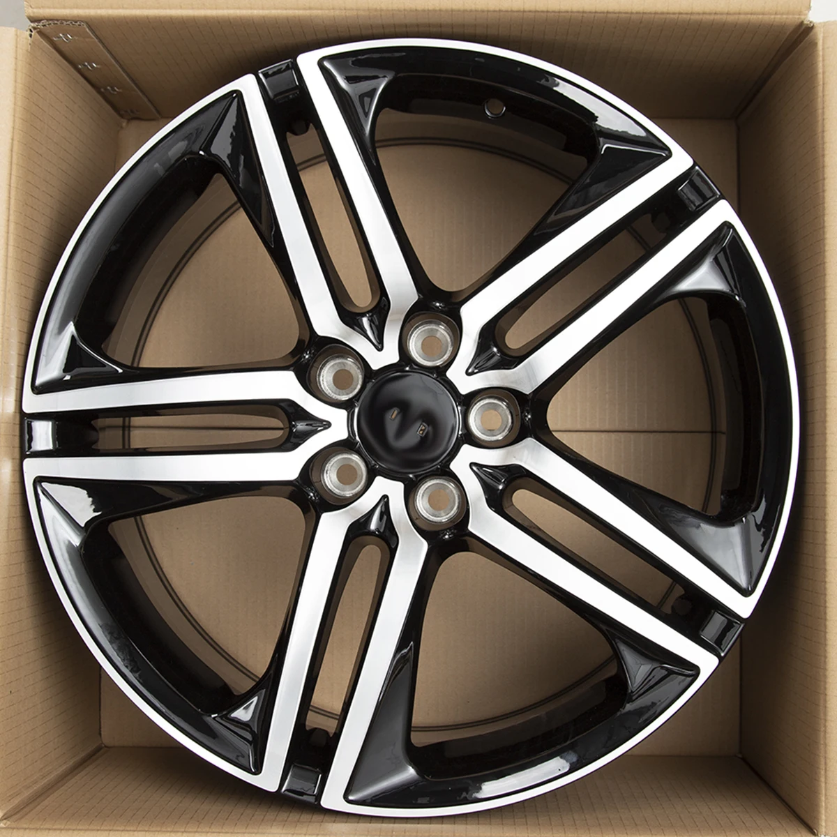 1 قطعة 19x8 بوصة محور عجلات أسود استبدال عجلات لهوندا أكورد سبورت 2016 2017 حافة