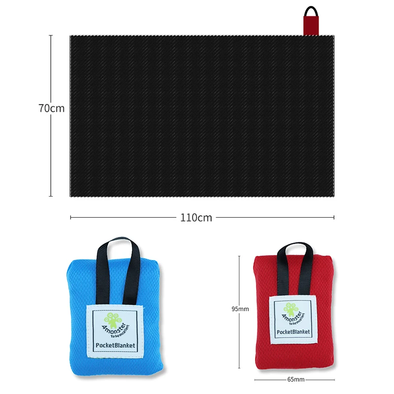 Portable waterproof pocket picnic mat