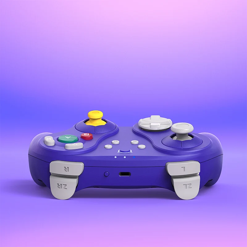 Controller di gioco wireless viola NYXI Warrior Lite per Switch 2/PC