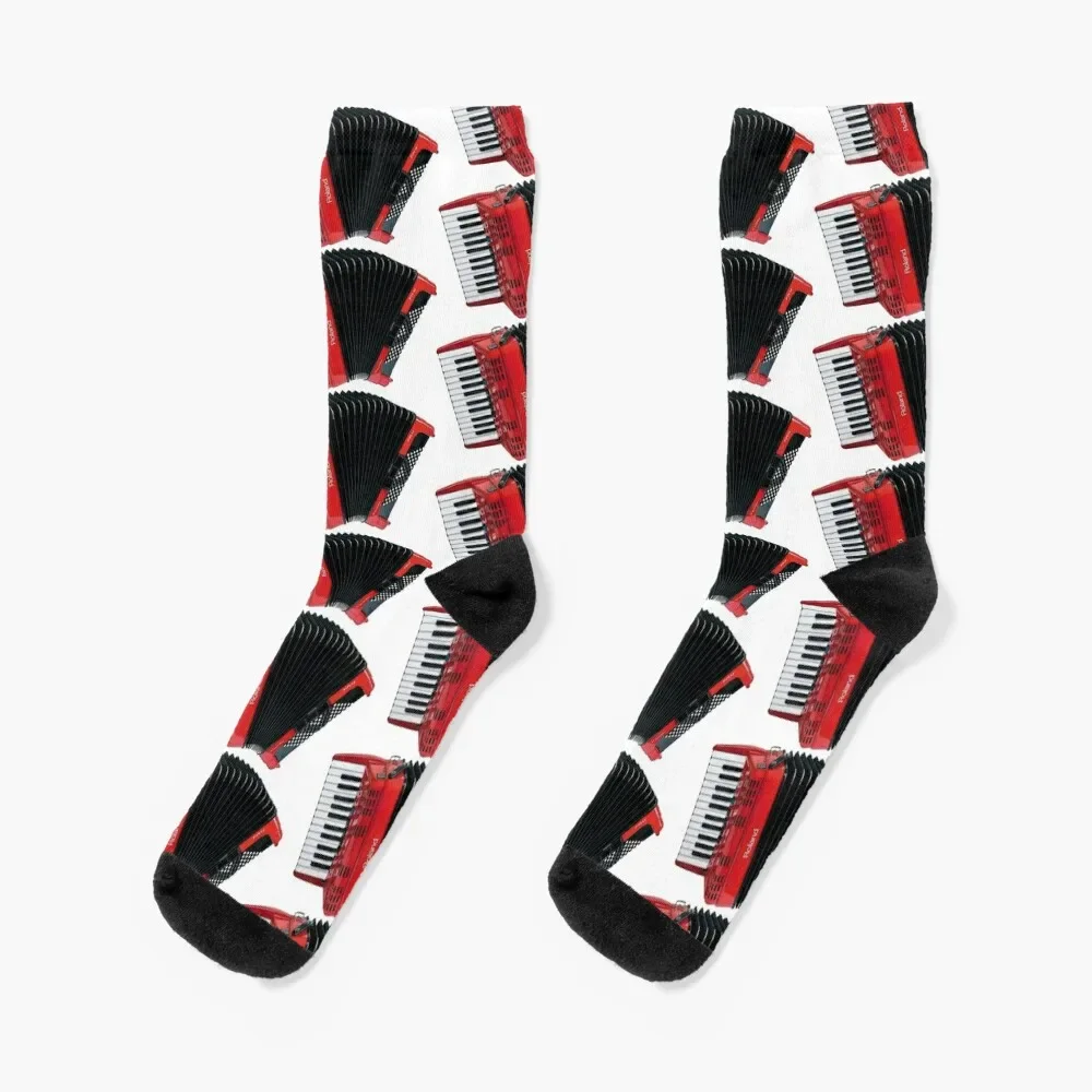 

Accordion To You Socks custom sports Rugby christmas stocking bright garter Socks Man Women's