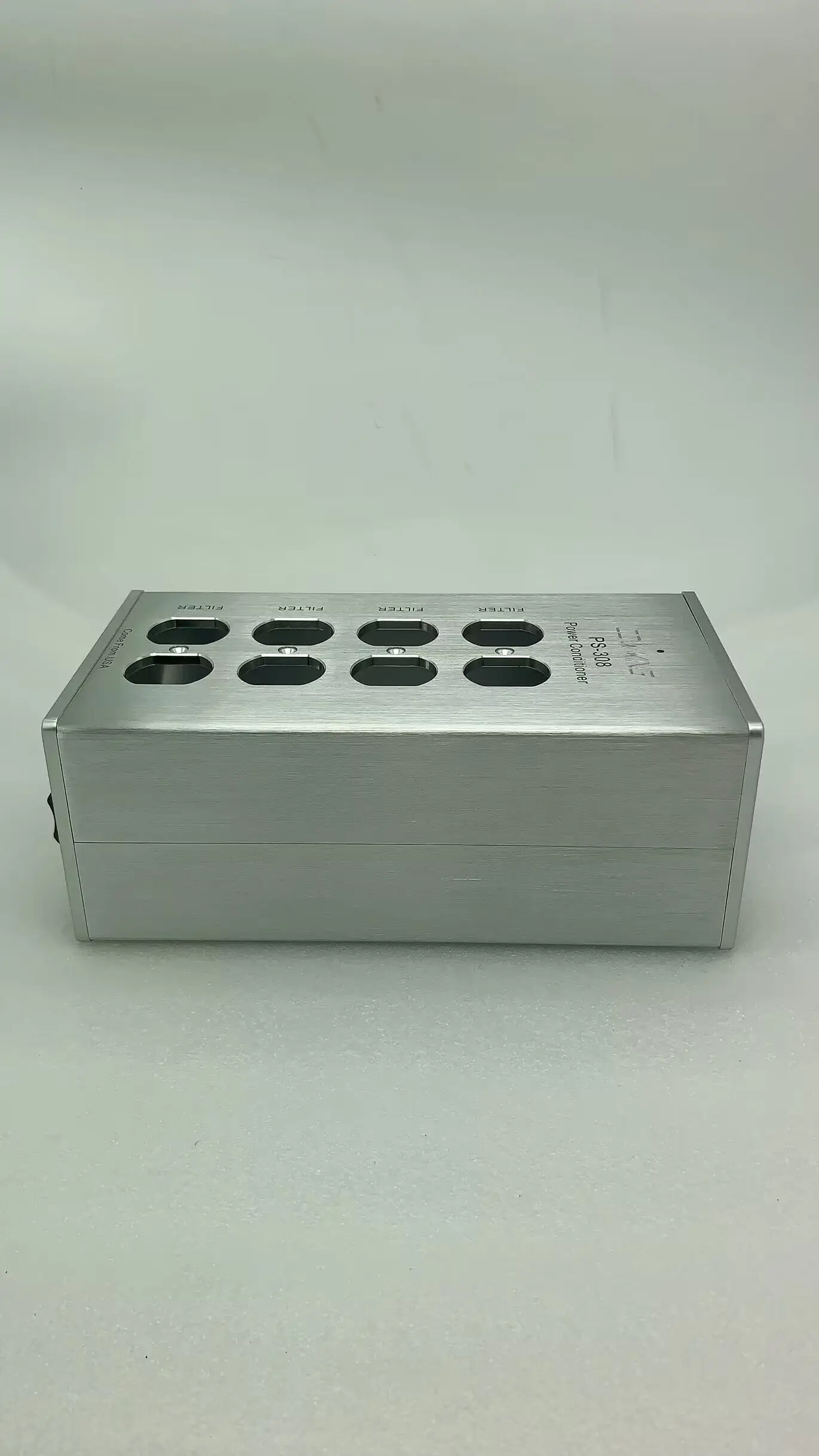 aluminum standard American power supply filter socket chassis DIY shell box