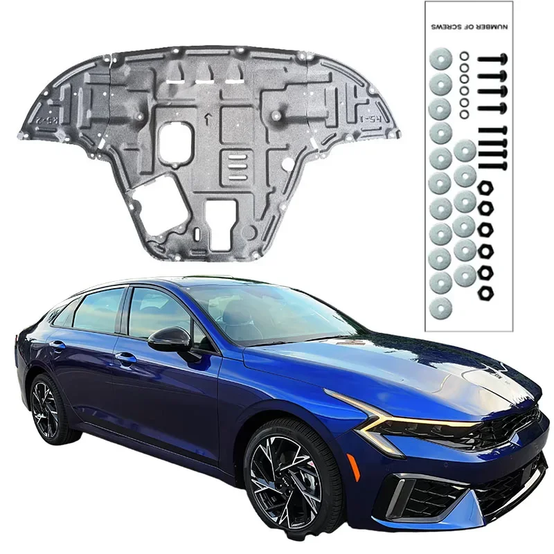 

Higher Quality Alloy Under Engine Guard Mudguard Board Splash Shield Mud Fender Plate Panel For KIA K5 2020-2025 2.0L 1.6L