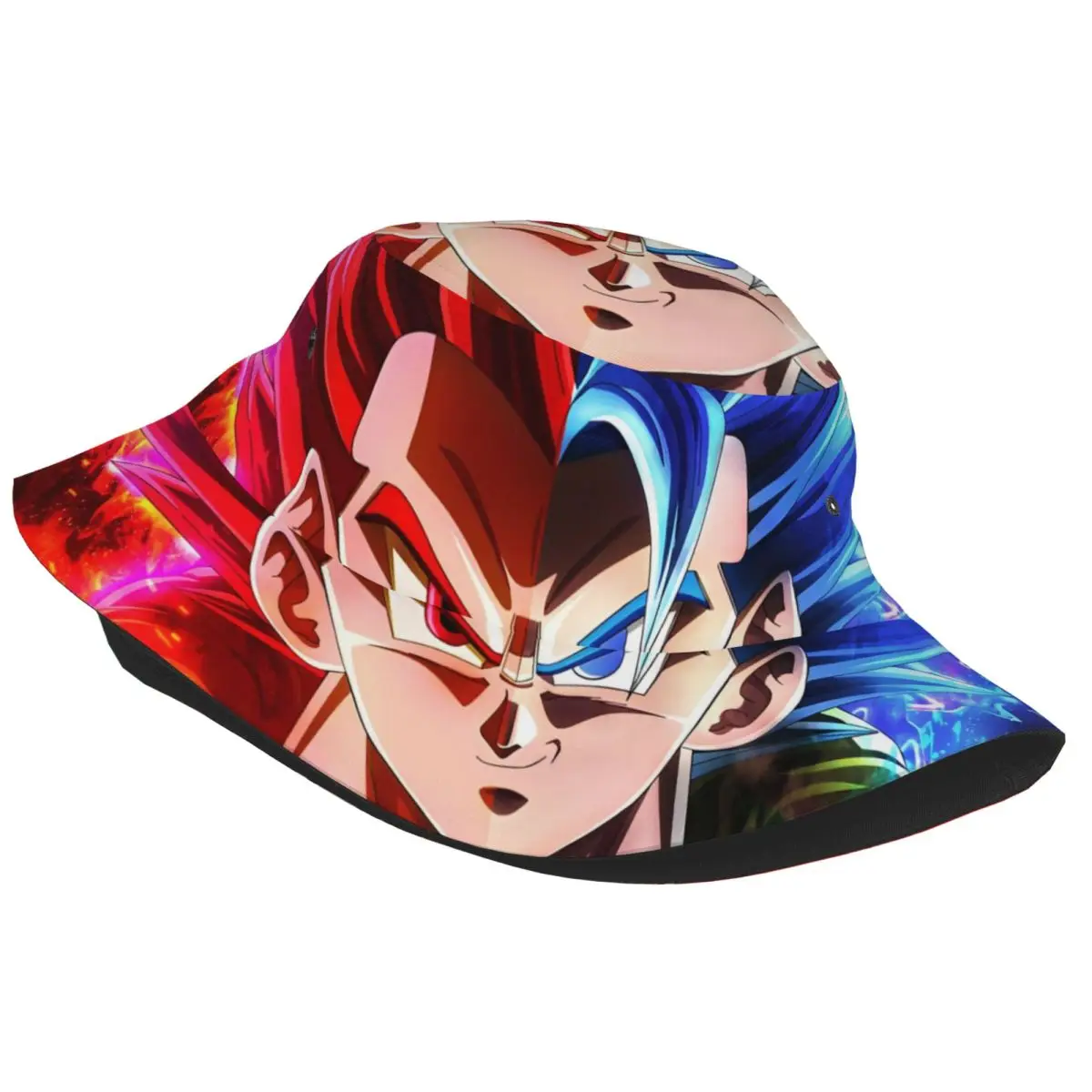 Spring Headwear Cartoon Dragon Ball Z Merch Bucket Hats Street Unisex Sun Hats Cartoon Boonie Hat Packable Fisherman Hat Camping