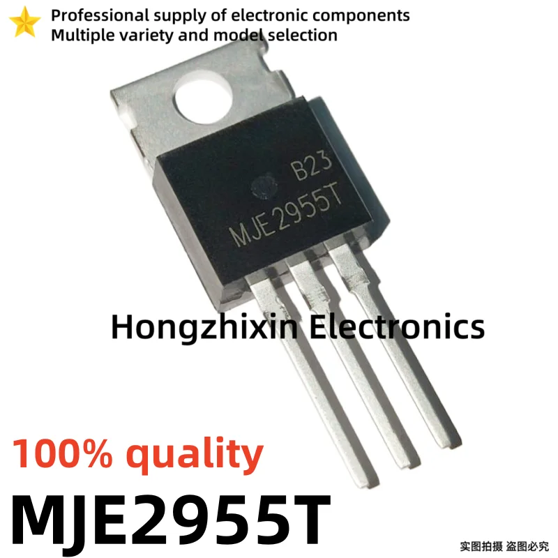 10PCS Brand new 100% quality MJE3055T MJE2955T MJE3055 MJE2955 3055T 2955T 3055 2955 TO-220 supports transistors