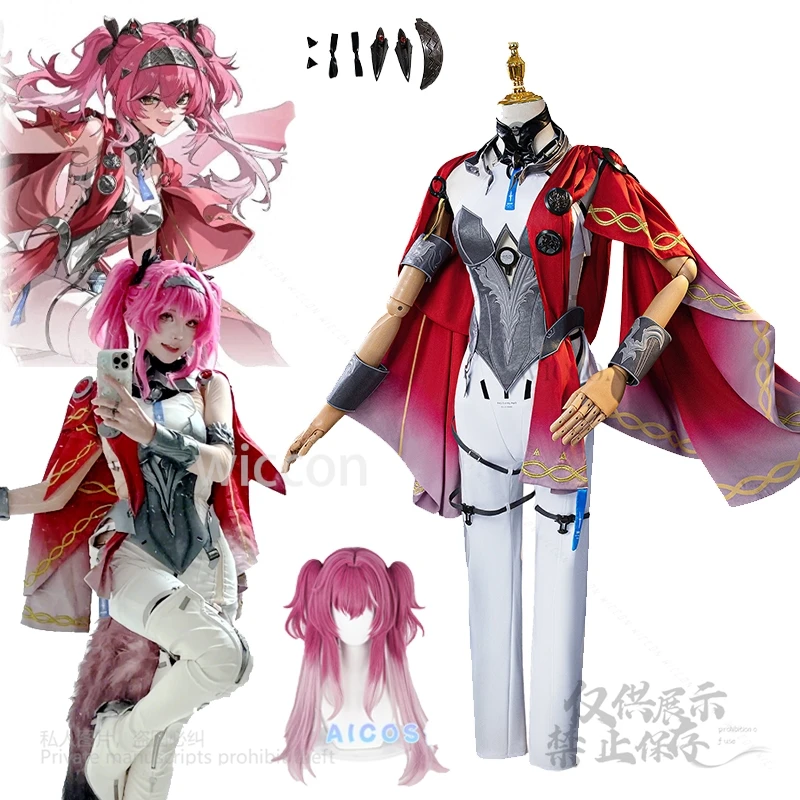 

Lupa Fullset Косплей Комбинезон Wuthering Waves Наряд Костюм Парик Хвост Игра Хэллоуин Вечеринка Сексуальная Одежда Для Ролевых Игр Сапоги по индивидуальному заказу