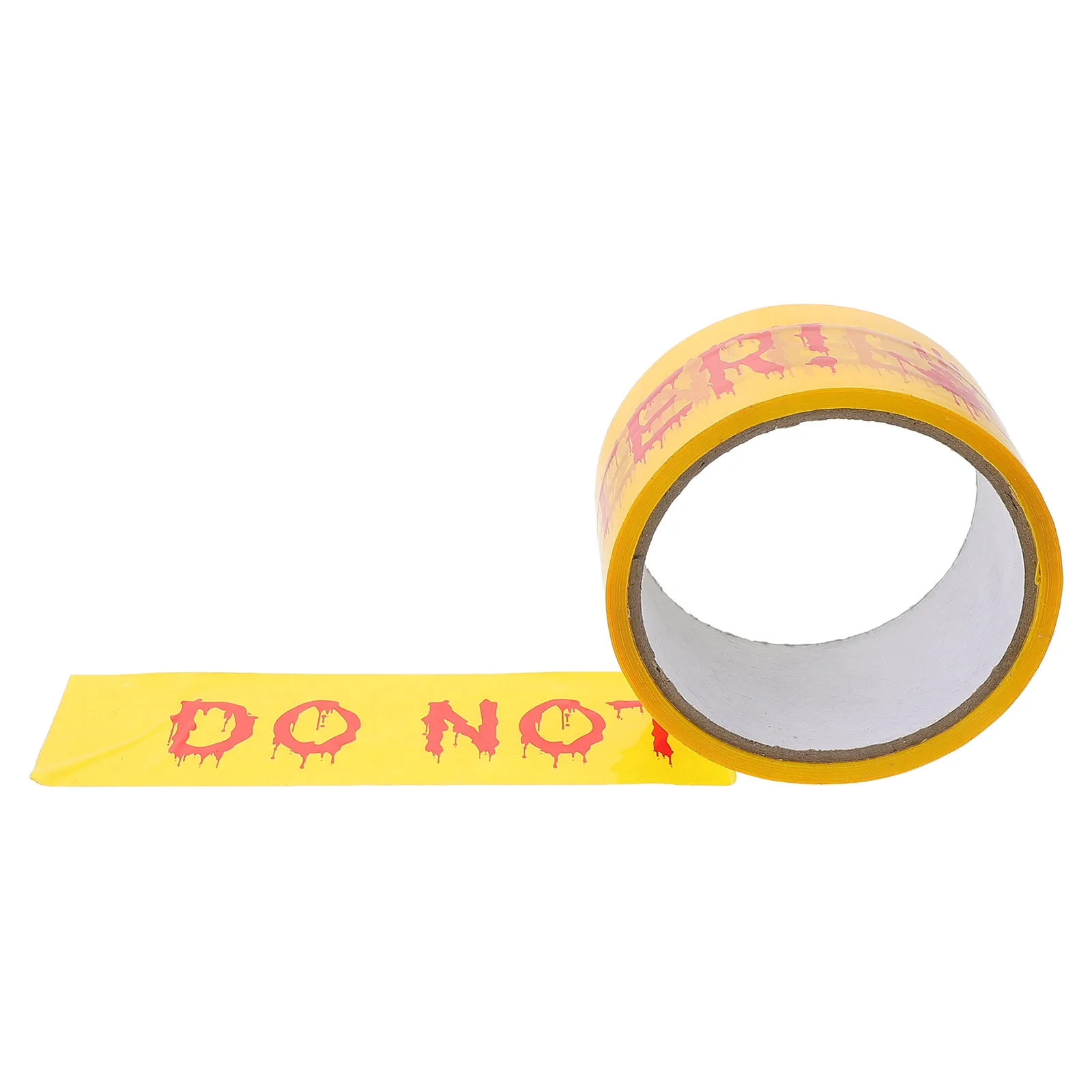 Adhesive Tape Warning Work Barricade Pvc Visibility Halloween Decorations Caution