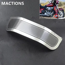 Motorcycle Front Fender Trim Skirt Protector Cover Aluminum For Harley Touring Electra Road Glide Road King FLHR FLHTK 2014-2025