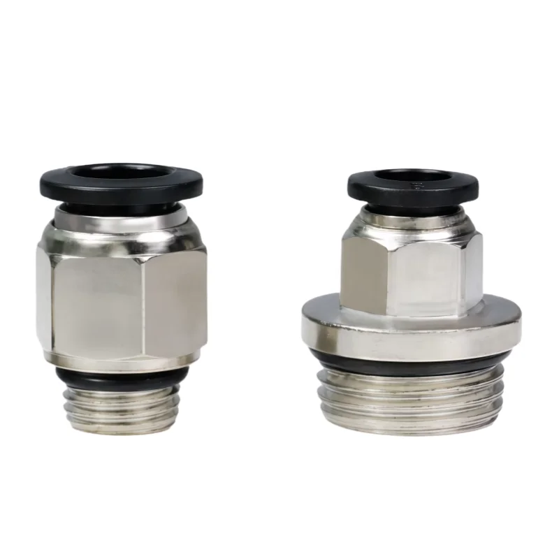 Konektor Cepat Selang Udara Pneumatik PC G1/8 1/4 3/8 1/2 BSP Steker Lepas Cepat untuk Kompresor Udara Peralatan Pneumatik