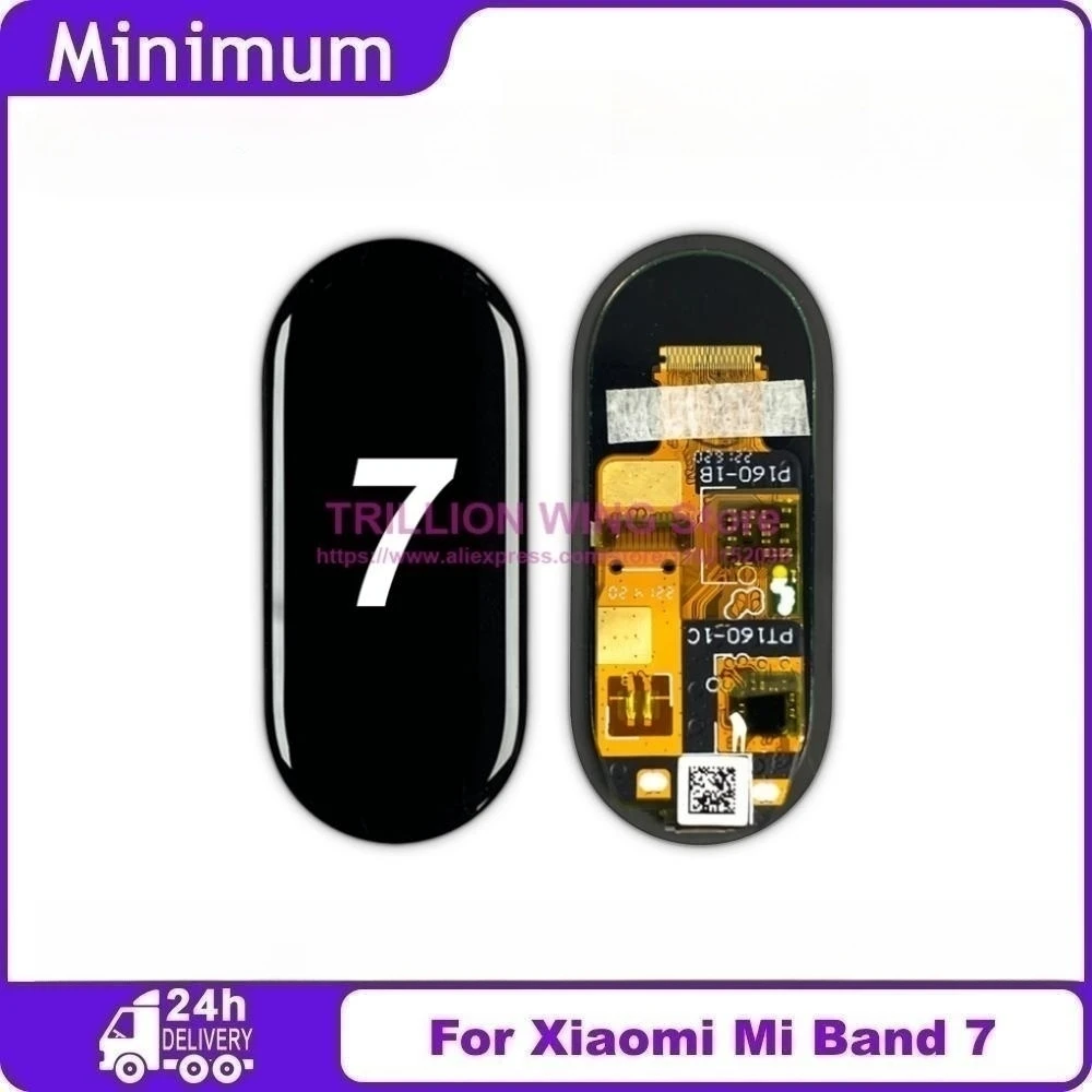 Original AMOLED For Xiaomi Mi Band 4 5 6 7 Smart Bracelet LCD Display Touch Screen Digitizer For Xiaomi Mi Band 8