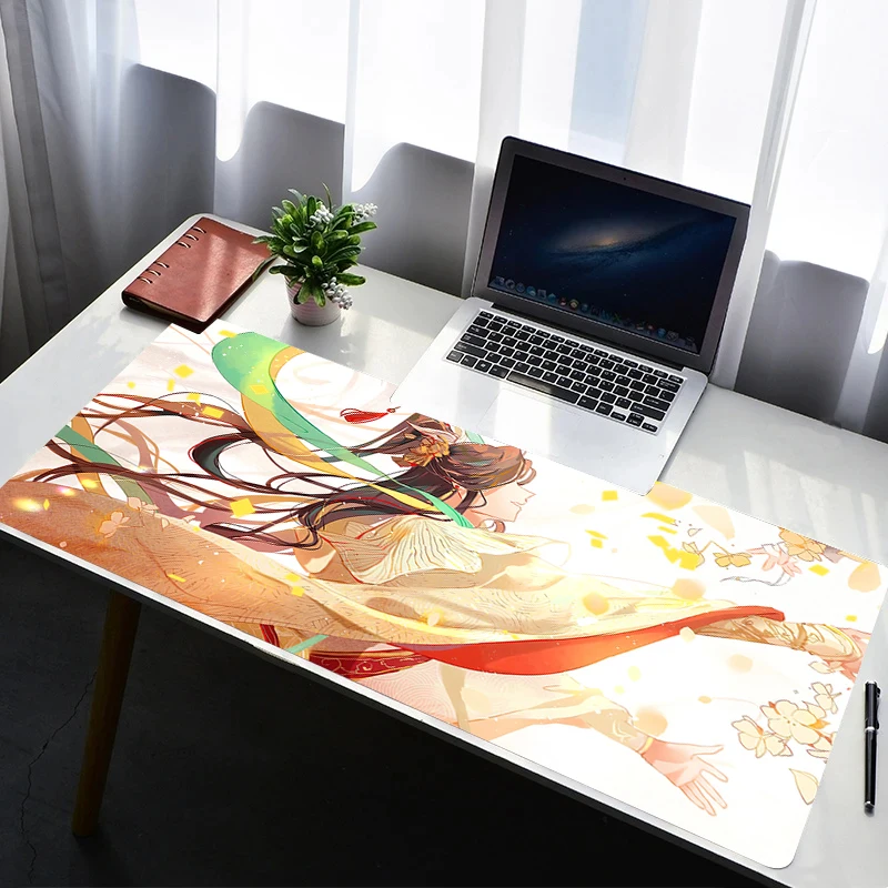 

Mouse Pad Gaming Mousepad Rubber Desk Mat Tian Guan Ci Fu Non-slip PC Laptop Gamer Desk Accessories Keyboard Pad Carpet