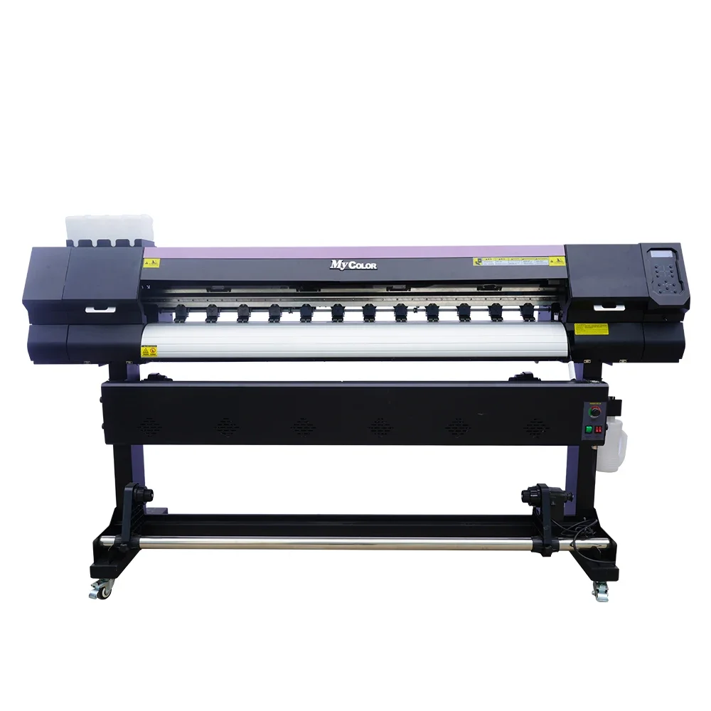 New style high Speed Large Format Eco Solvent printer XP600/I1600/I3200 single/double head Digital Inkjet printer