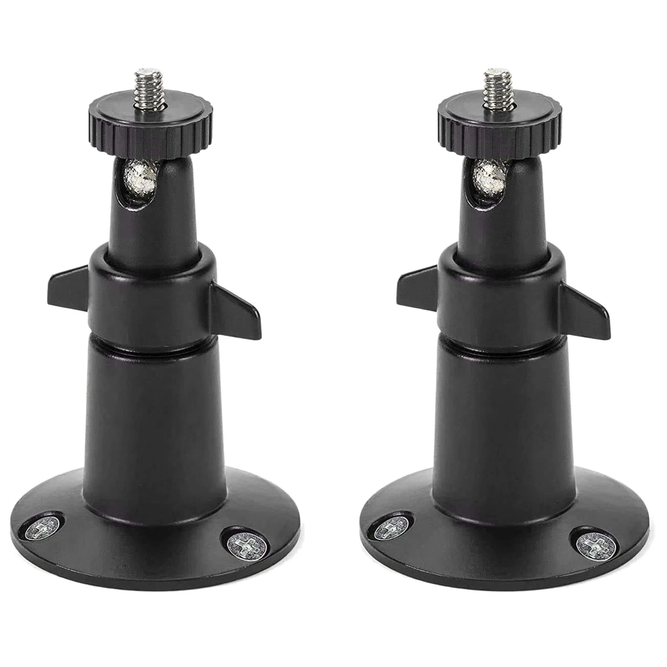 Camera Mount,Indoor/Outdoor Security Metal Wall Mount I-Type Mount for Arlo Pro/Pro 2/Pro 3/Pro 4/Ultra,Black(2 Pack)