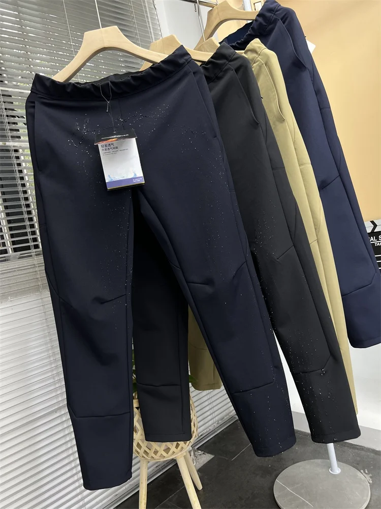 

Мужские повседневные брюки Thiened на подкладке на открытом воздухе, осенне-зимние модные длинные брюки Pampa & Brand