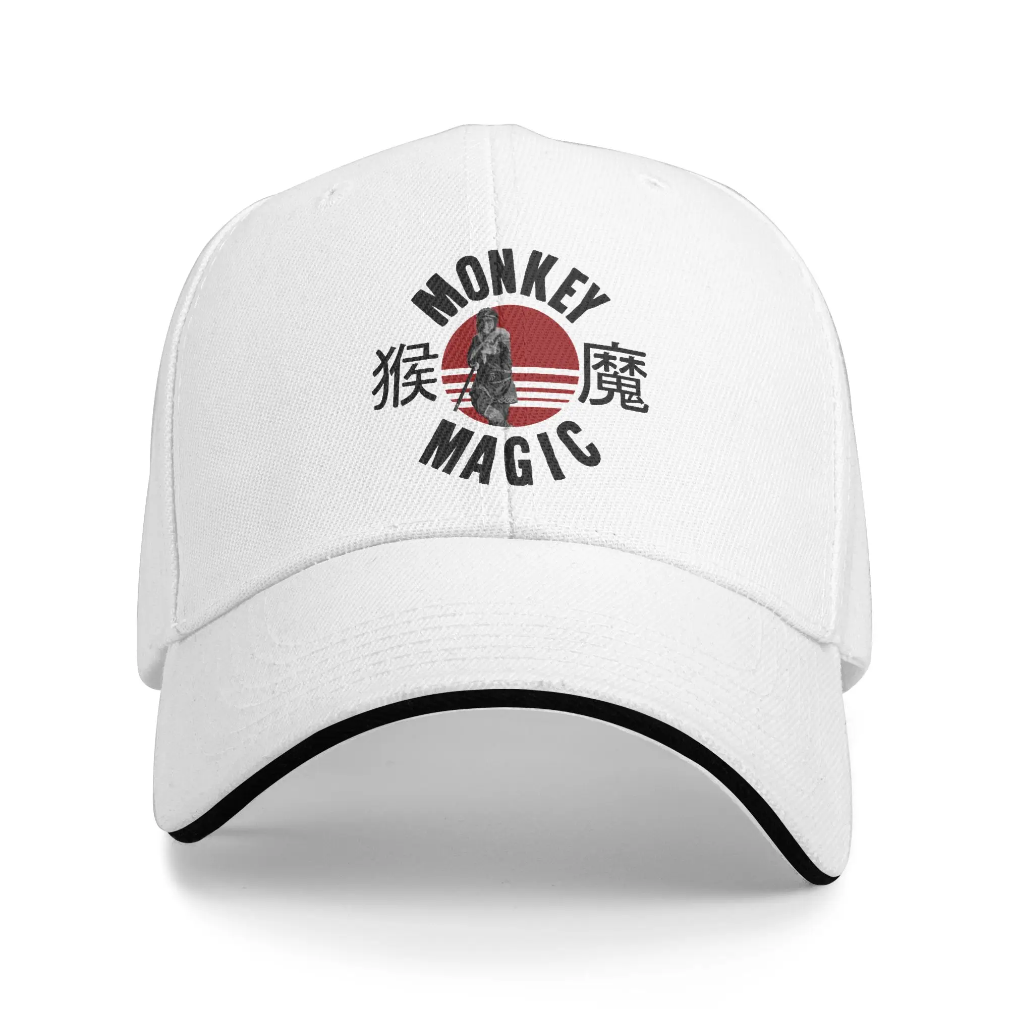 Monkey Magic Hats Men Women Hip-Hop  Hats Sun Caps Golf Hats Adjustable Snapback Caps Baseball Cap Washable