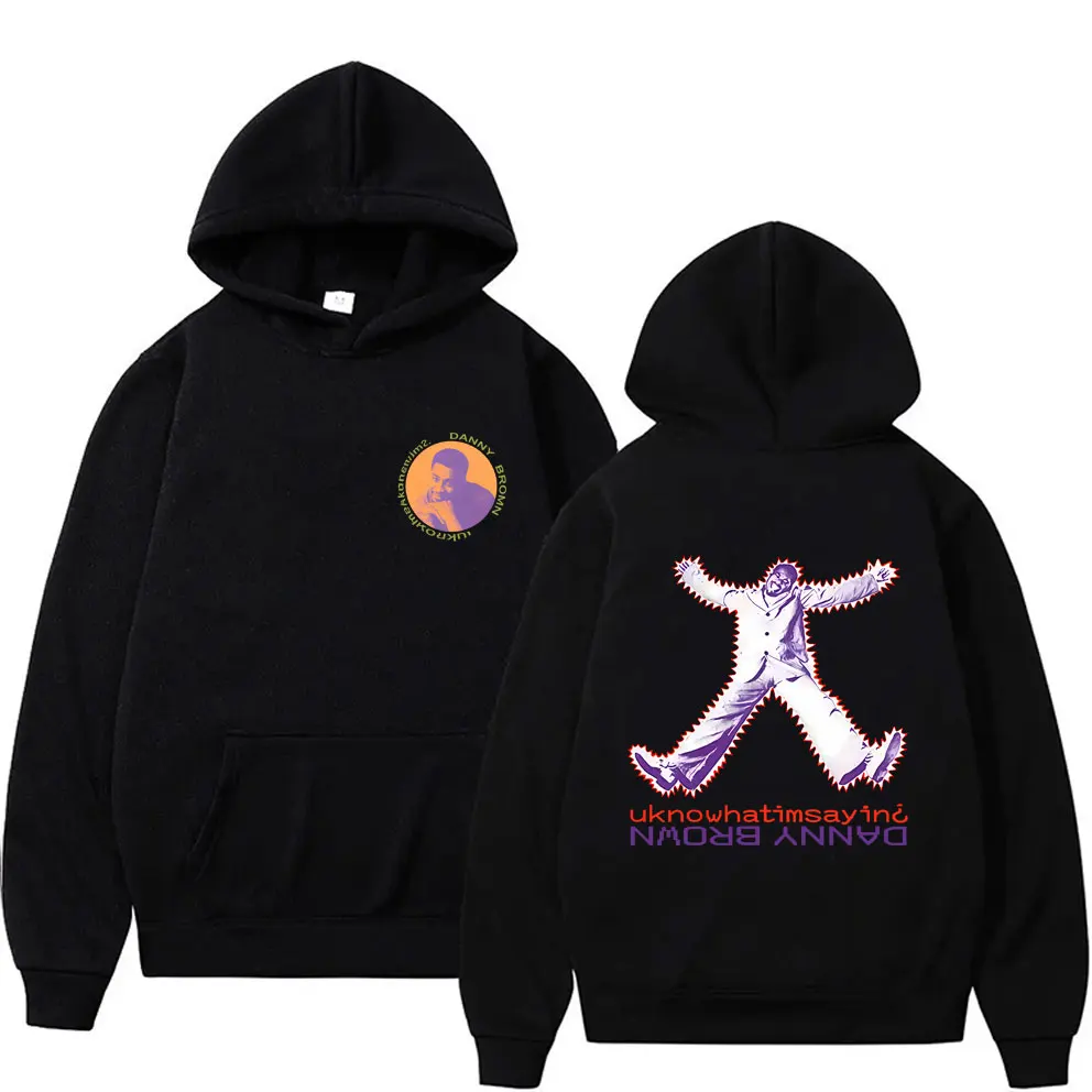 Rapper Danny Brown Uknowhatimsayin Hoodie Quaranta Tour Sweatshirt Men Women Hip Hop Oversized Streetwear Male Fashion Hoodies