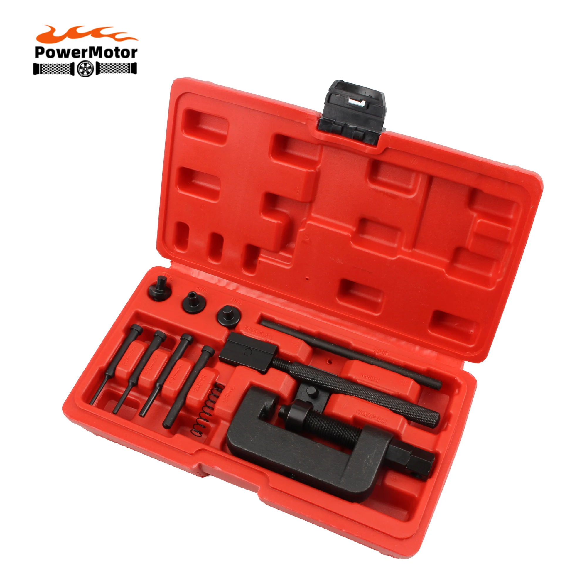 

Motorbike Chain Disassembler Chain Repair Tool Set Motorcycle Mountainb Riveting Heavy Duty Link O Ring Tool Tuning Spare Parts