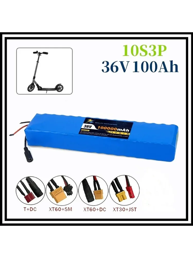 18650 Lithium-Ionen-Akku, 10,5 Ah, 10s3p, 36 V, für FIIDO D1/D2/D2S D4S, zusammenklappbarer Elektroboter, Citybike-Akku