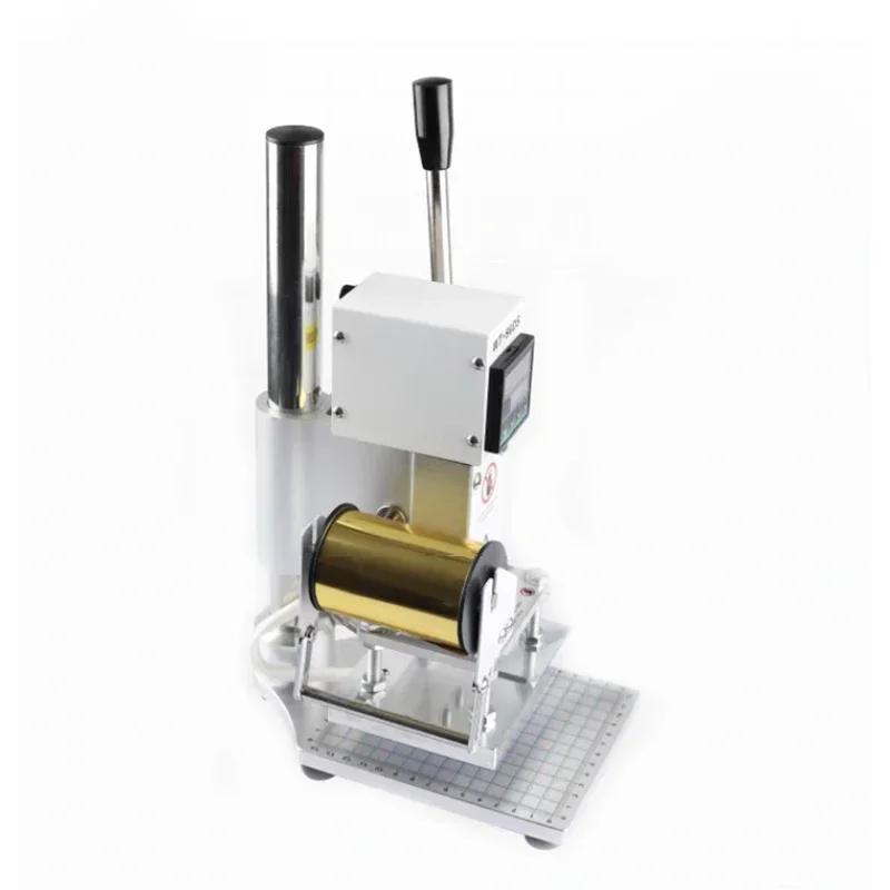 

WT-90DS Малогабаритный ручной пресс для горячего тиснения 220В/110В, термопресс для ПВХ, кожи и бумажных карт