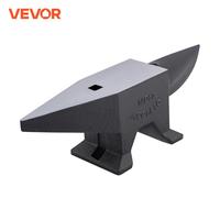 VEVOR 10-60Kg Steel Single Round Horn Anvil Steel Block Blacksmith Bench Tool Jewelry Making Manual Equipment for Metalsmiths