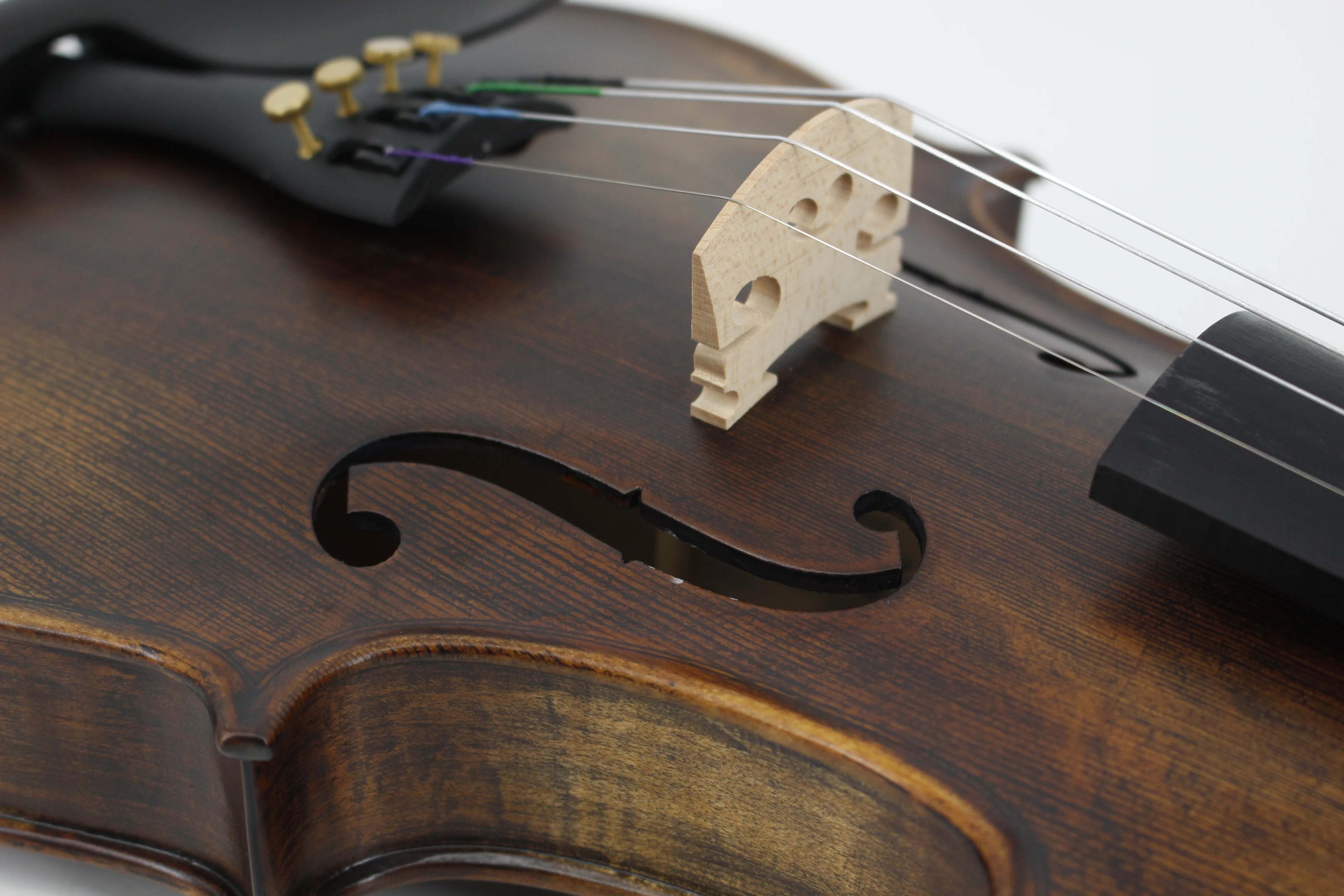 

Professional 15 16 Inch Handmade Acoustic Viola Premium Flamed Stringed Instrument For Professional Orchestral Playing