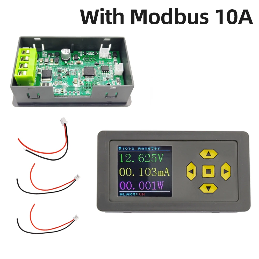 RS485 DC 7-24V Power Meter Voltage Meters Amp Volt Meter LCD Display Multimeter Voltage Current Energy Monitor Voltmeter Ammeter