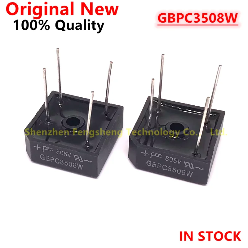 

(5-10pcs)100% New GBPC3508W Current 35A 800V rectifier bridge chipset