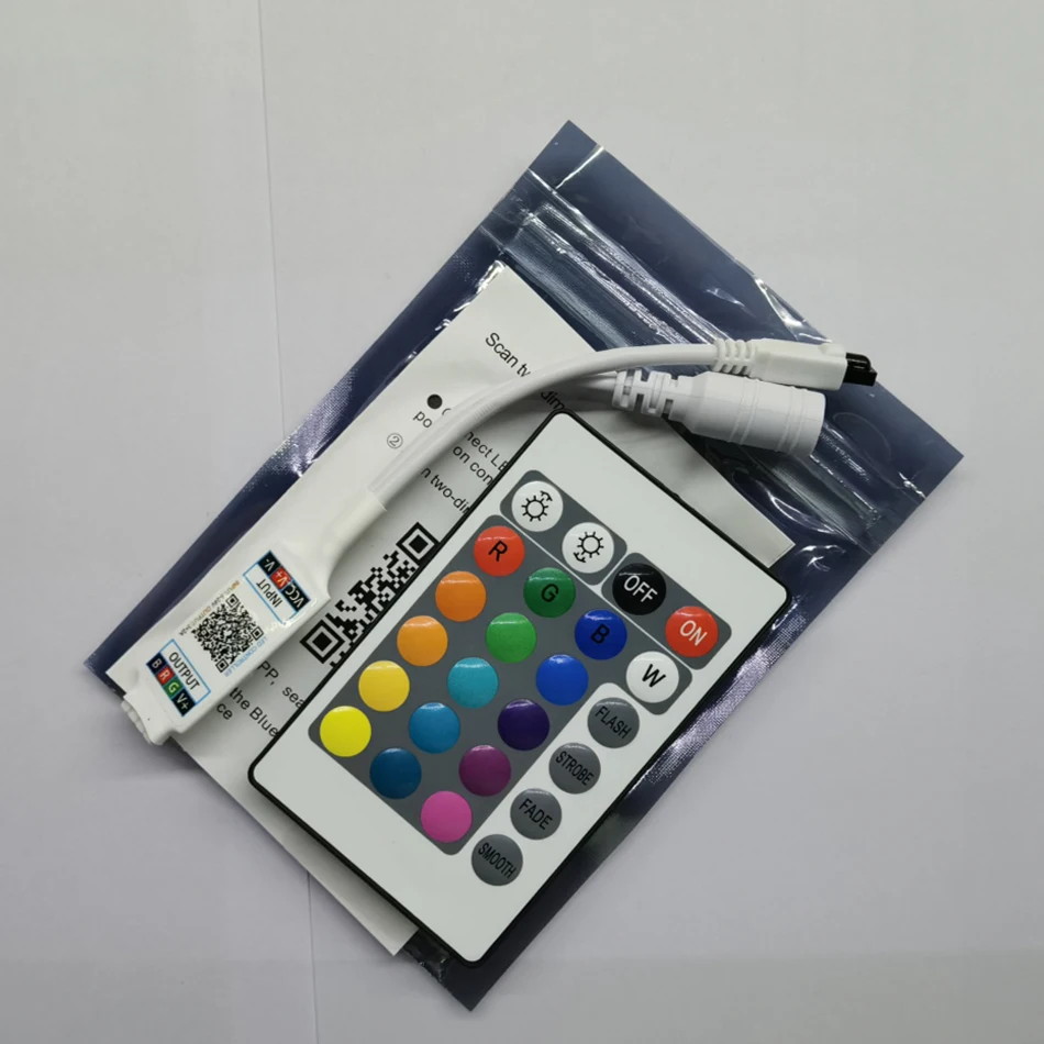 LED RGB Controller Bluetooth-kompatibel DC5V 12V 24V Musik Smart APP Controller Licht Streifen steuerung Für 5050 RGB LED Streifen
