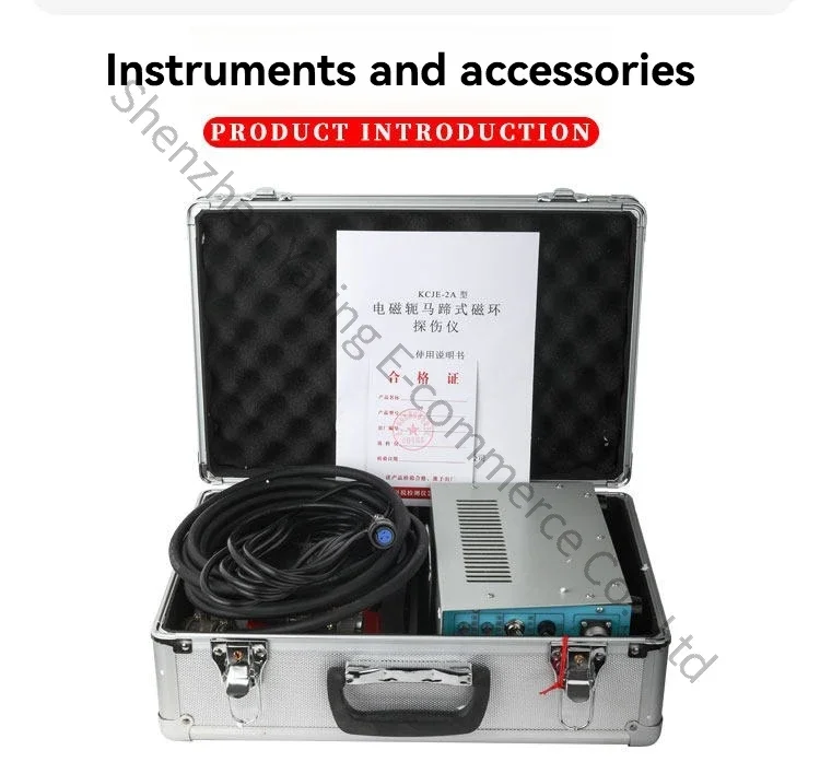 

Excellent 2A Magnetic Particle Flaw Detector Horseshoe Electromagnetic Yoke Metal Surface Crack Detection Machine