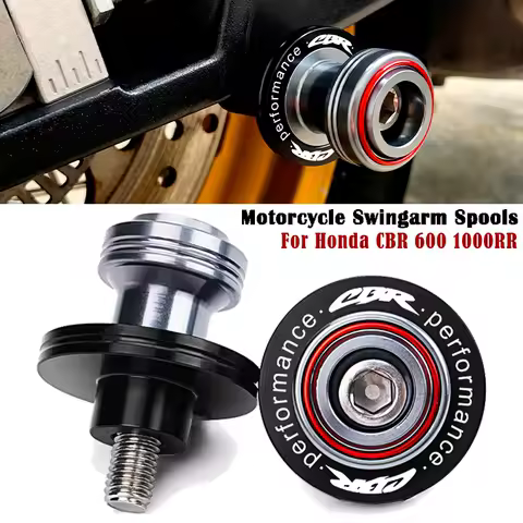 M8 Swingarm Spools For HONDA CBR 600RR 1000RR CBR954RR 900RR Accessories Slider Stand Swing Arm Spool CBR250R CBR600RR CBR1000RR